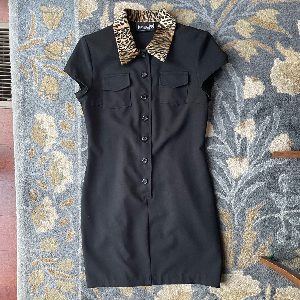 Vintage Brioche California Rockabilly Shirt Dress M